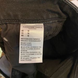 American Eagle Next Level Stretch Black shorts